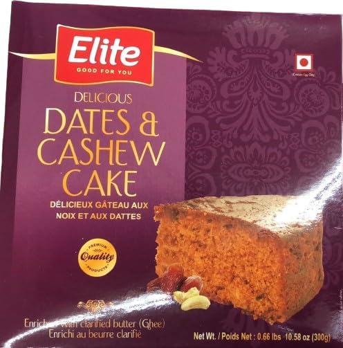 Buy Elite Dates & Cashew Cake 600g online at the best price from FAIRMART.