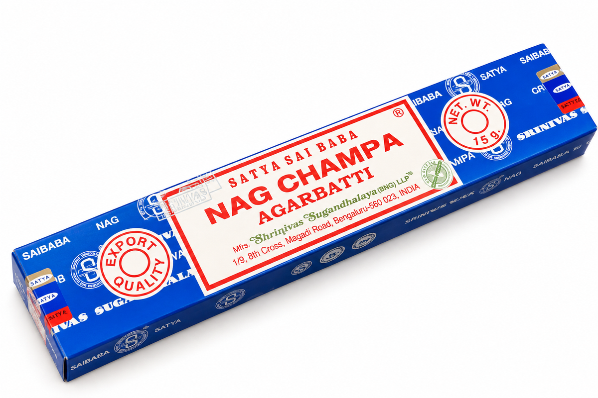 Satya Sai Baba Nag Champa Incense Sticks (15g)