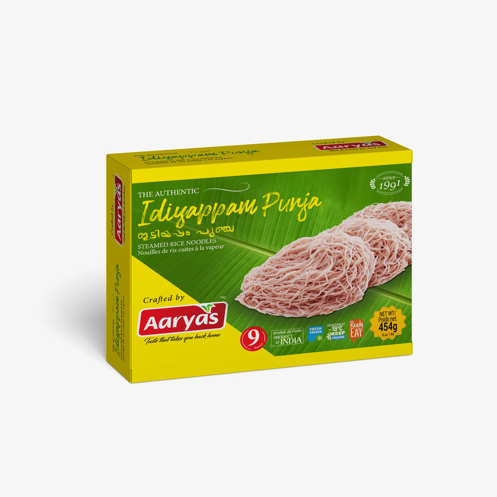 Aaryas Frozen Idiyappam Punja 454g