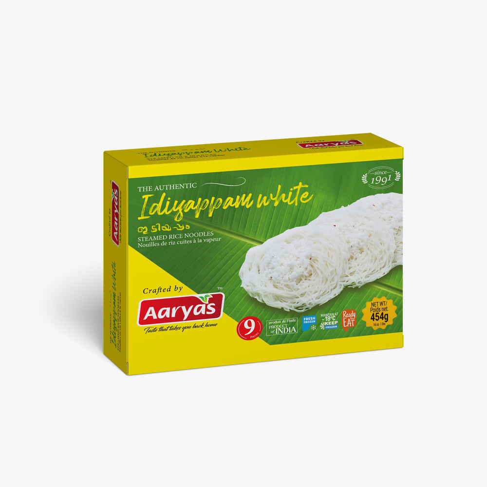 Aaryas Frozen Idiyappam White 454g
