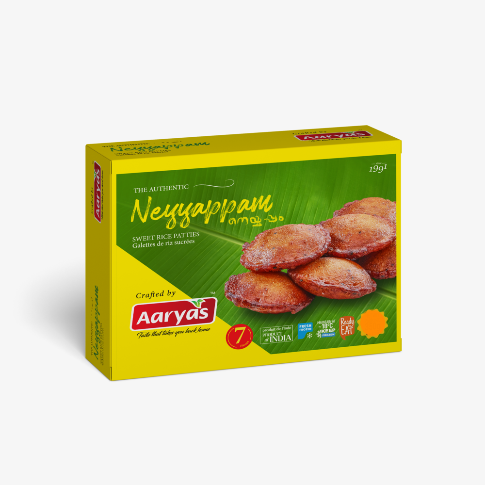 Aaryas Frozen Neyyappam 1kg