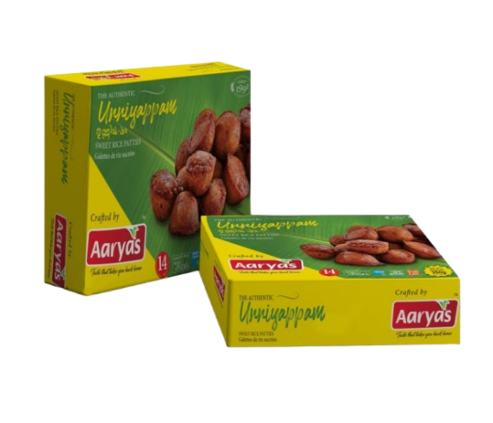 Buy Aaryas Frozen Unniyappam 350g online at the best price from FAIRMART.