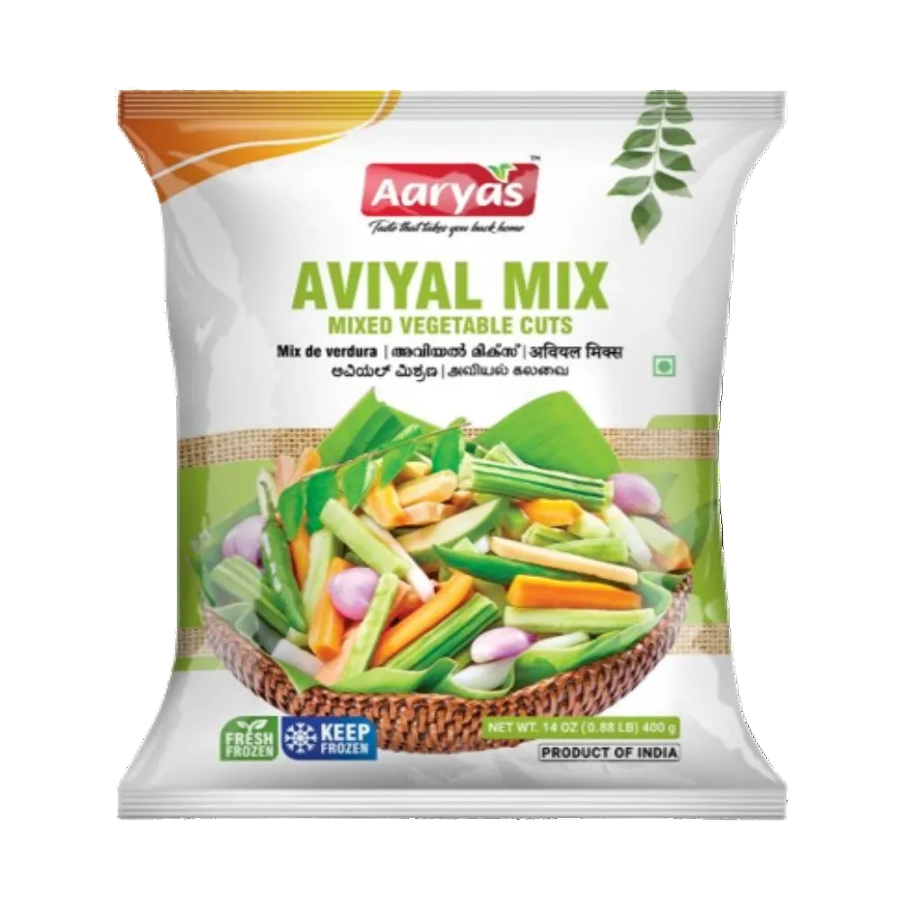 Buy Aaryas Frozen Avial Mix 400g online at the best price from FAIRMART.