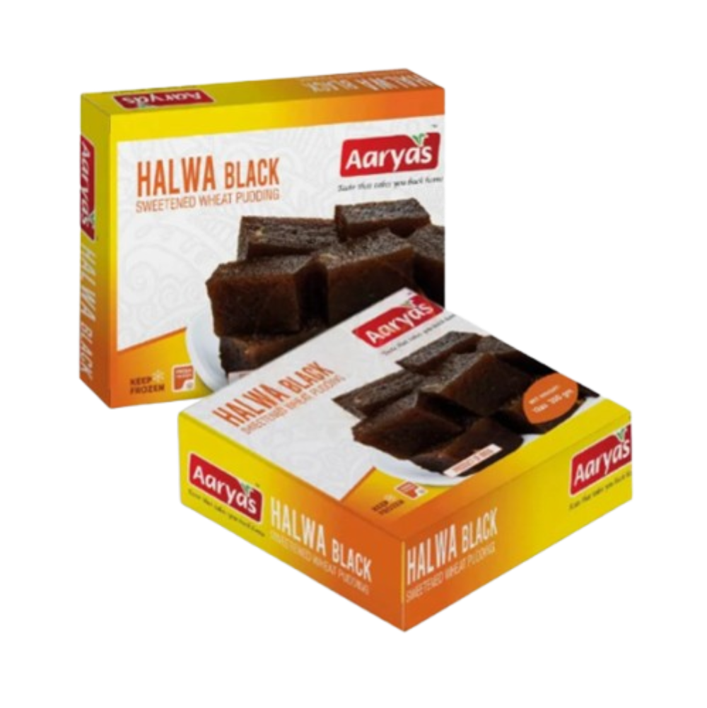 Buy Aaryas Frozen Blackhalwa 350g online at the best price from FAIRMART.