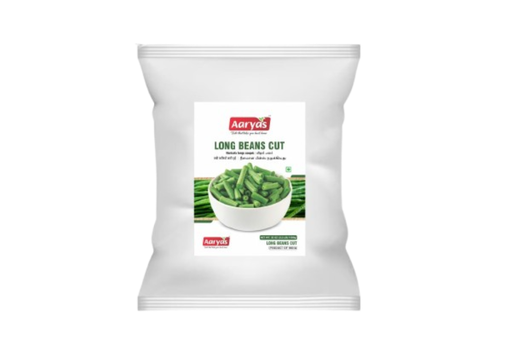 Buy Aaryas Frozen Long Beans Cut 1kg online at the best price from FAIRMART.