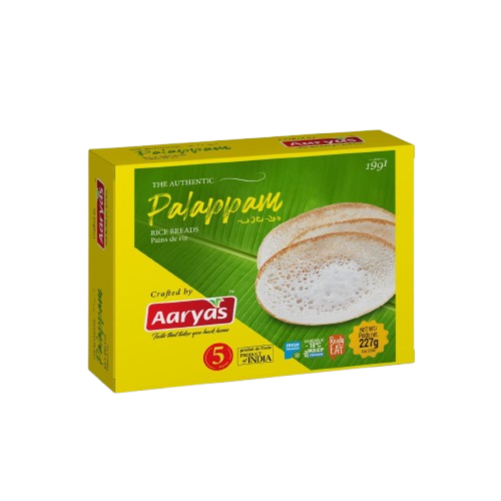 Buy Aaryas Frozen Palappam 227g online at the best price from FAIRMART.
