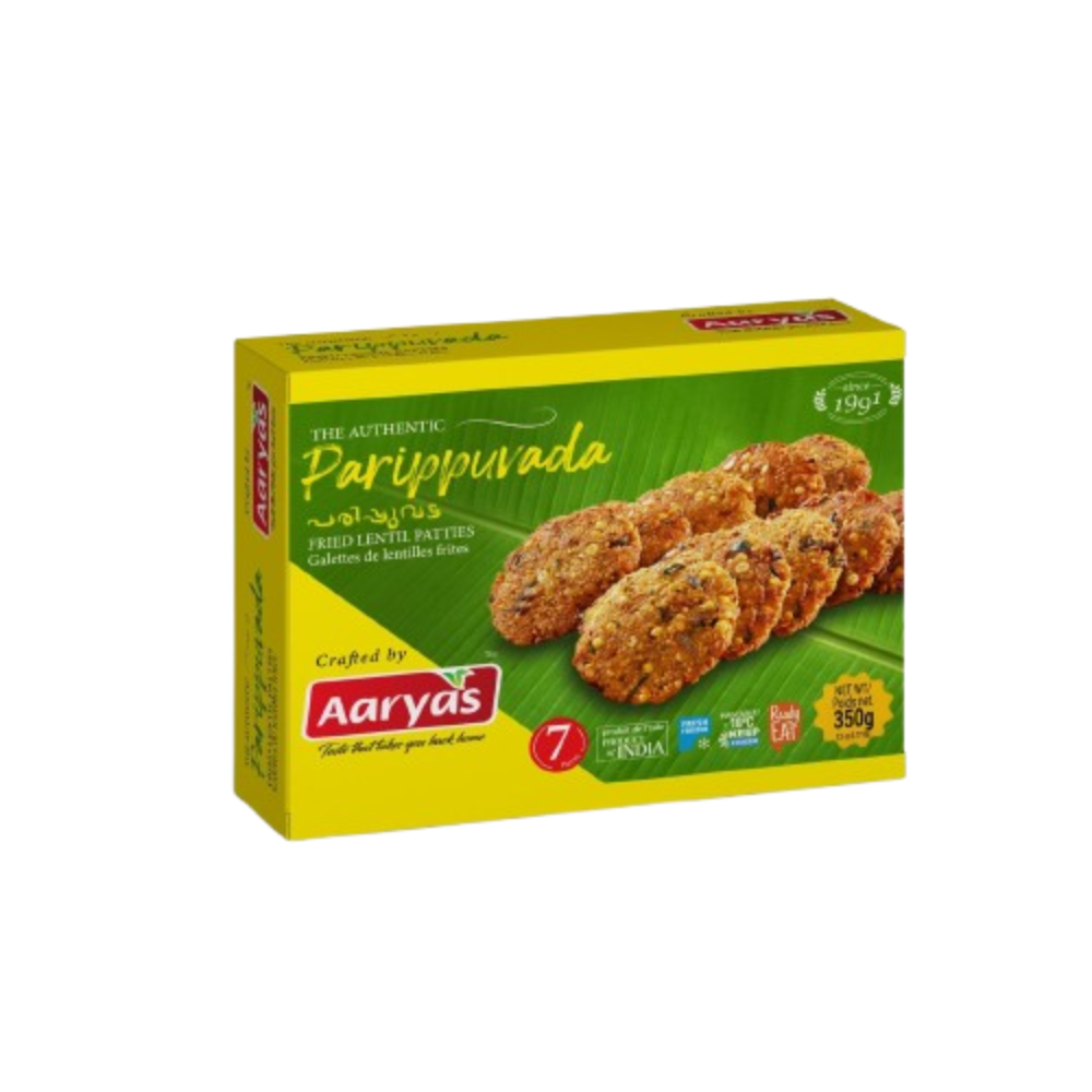 Buy Aaryas Frozen Parippuvada 350g online at the best price from FAIRMART.
