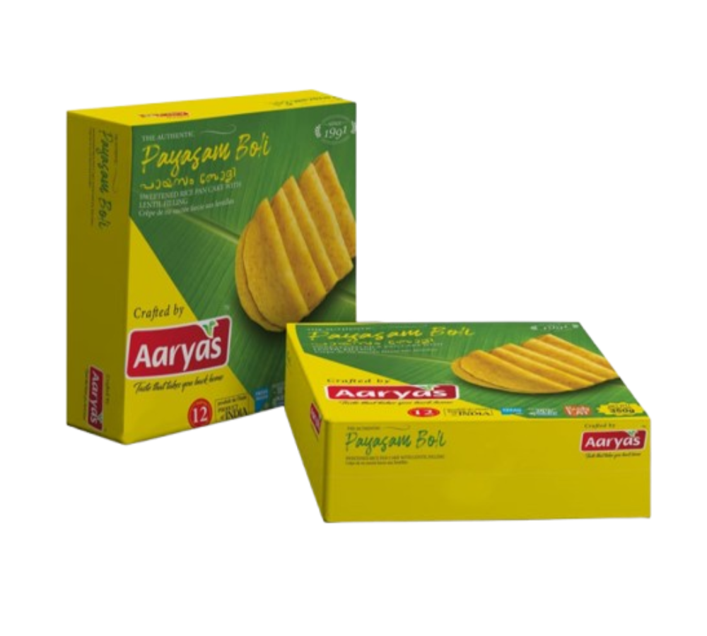 Buy Aaryas Frozen Payasam Boli 350g online at the best price from FAIRMART.