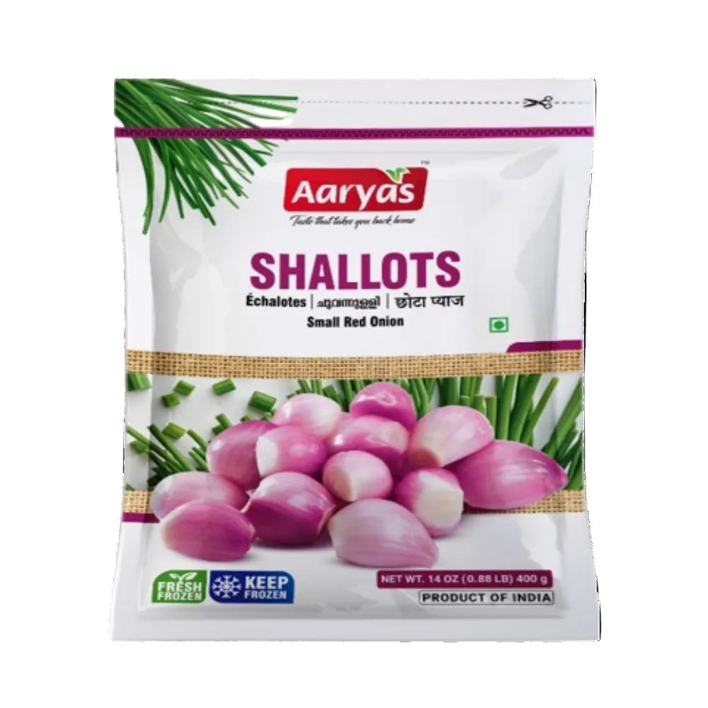 Buy Aaryas Frozen Shallots (Red Onion) 400g online at the best price from FAIRMART.