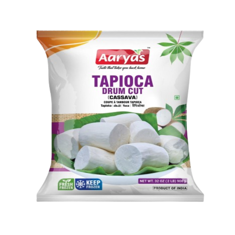 Buy Aaryas Frozen Tapioca Drumcut 908g online at the best price from FAIRMART.