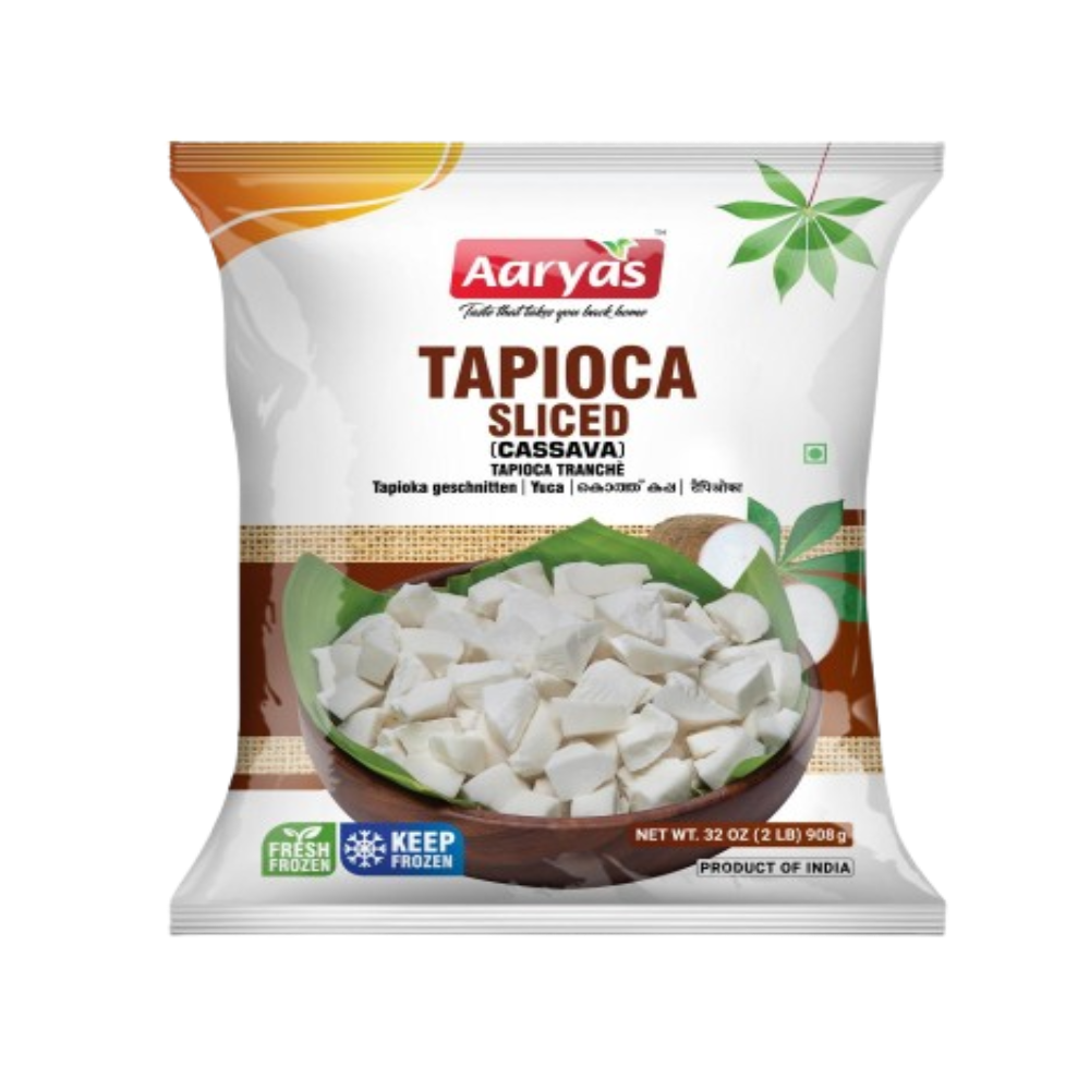 Buy Aaryas Frozen Tapioca Sliced 908g online at the best price from FAIRMART.