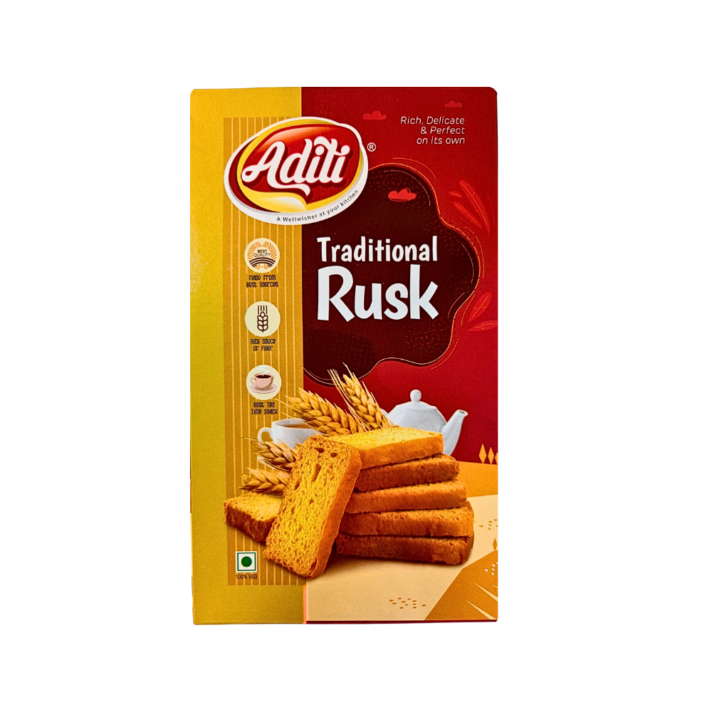 Buy Aditi Traditional Rusk 300g online at the best price from FAIRMART.