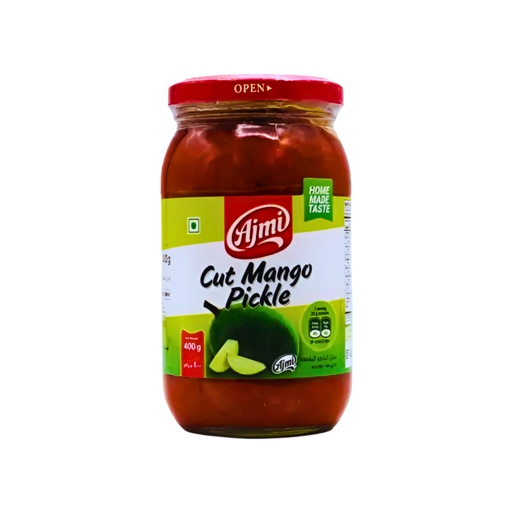 Buy Ajmi Cut Mango Pickle 400g online at the best price from FAIRMART.
