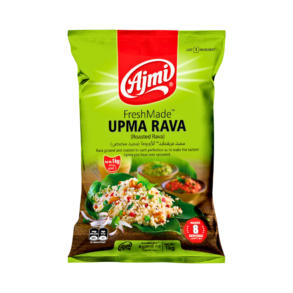 Buy Ajmi Freshmade Upma Rava 1kg online at the best price from FAIRMART.