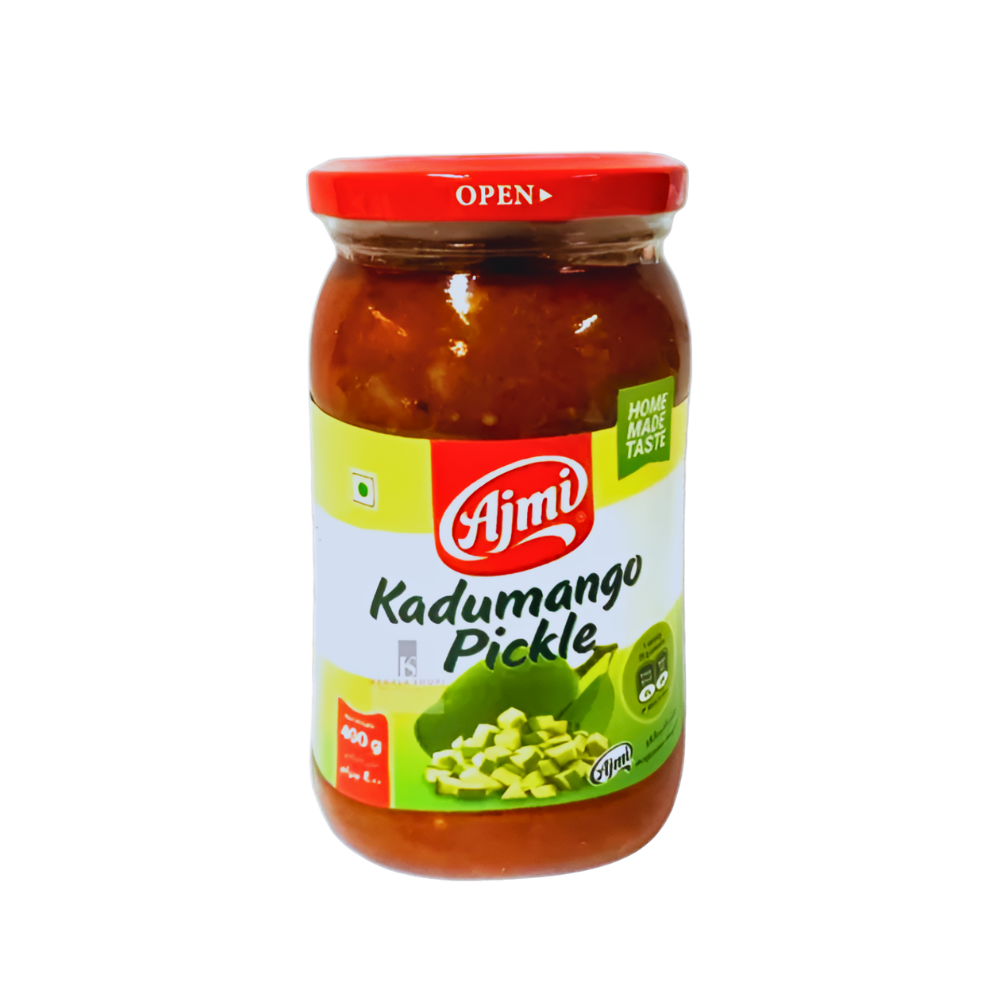 Buy Ajmi Kadumango Pickle 400g online at the best price from FAIRMART.