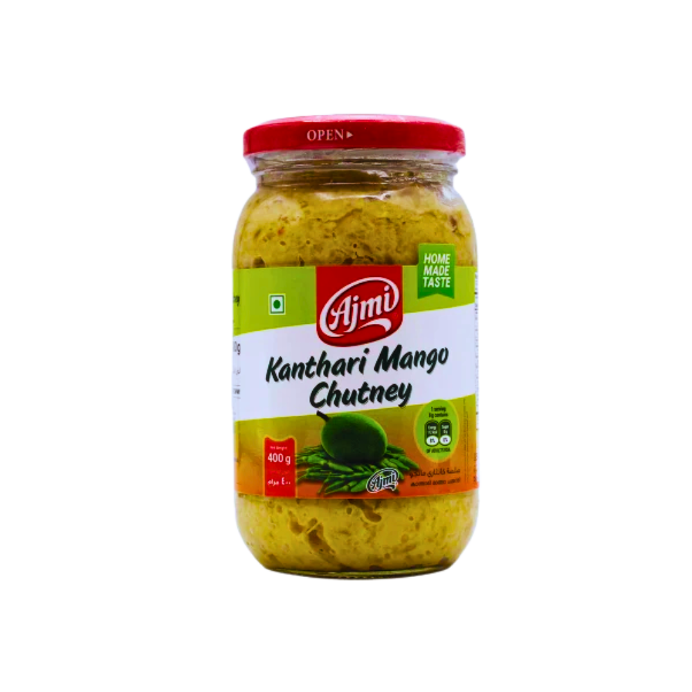 Buy Ajmi Kanthari Mango Chutney (Chammanthi) 400g online at the best price from FAIRMART.