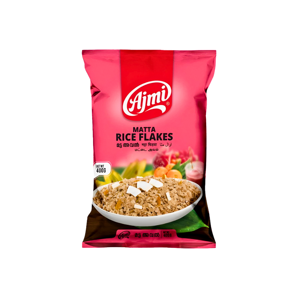 Buy Ajmi Matta Rice Flakes 400g online at the best price from FAIRMART.