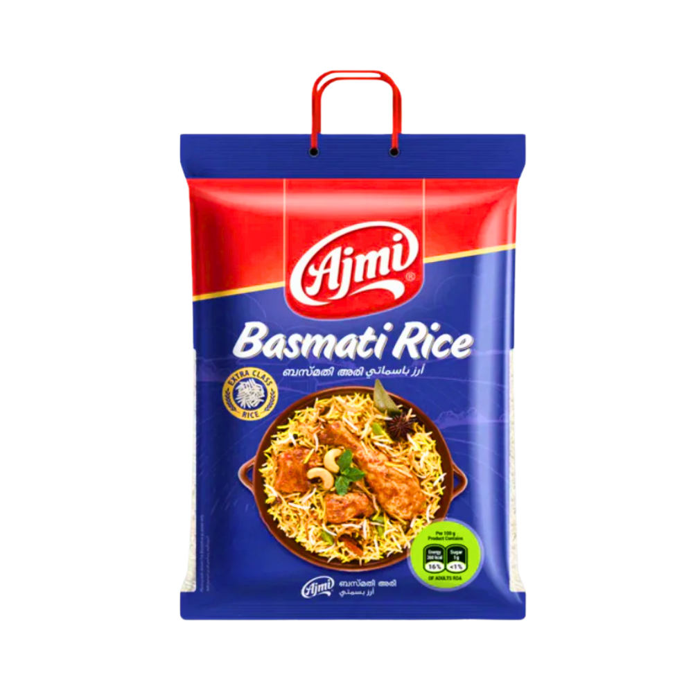 Buy Ajmi Sella Basmati Rice 5kg online at the best price from FAIRMART.