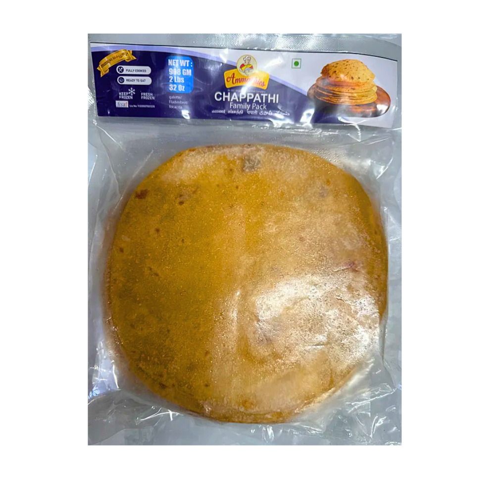 Buy Ammachies Frozen Chappathi 908g online at the best price from FAIRMART.