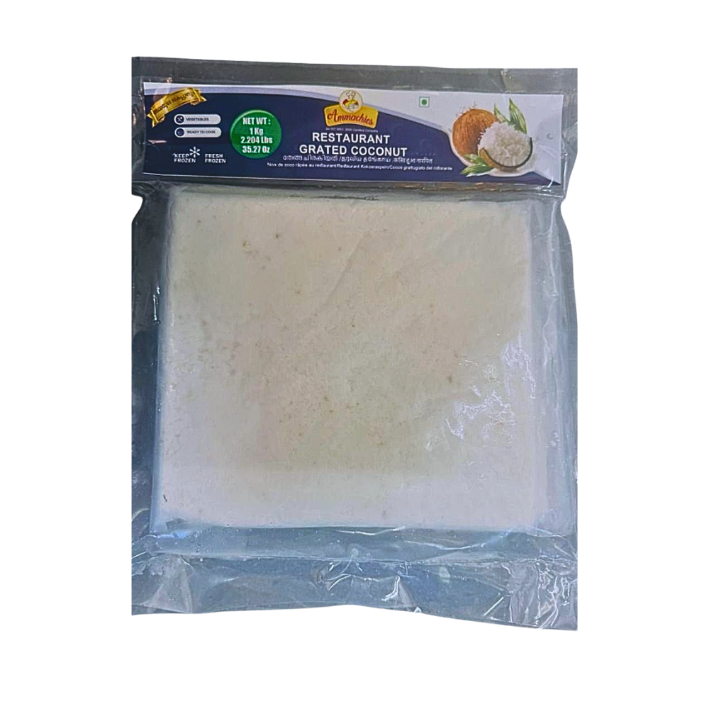 Buy Ammachies Frozen Restaurant Grated Coconut 1kg online at the best price from FAIRMART.
