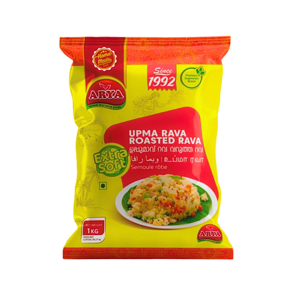 Buy Arya Foods Upma Rava 1kg online at the best price from FAIRMART.