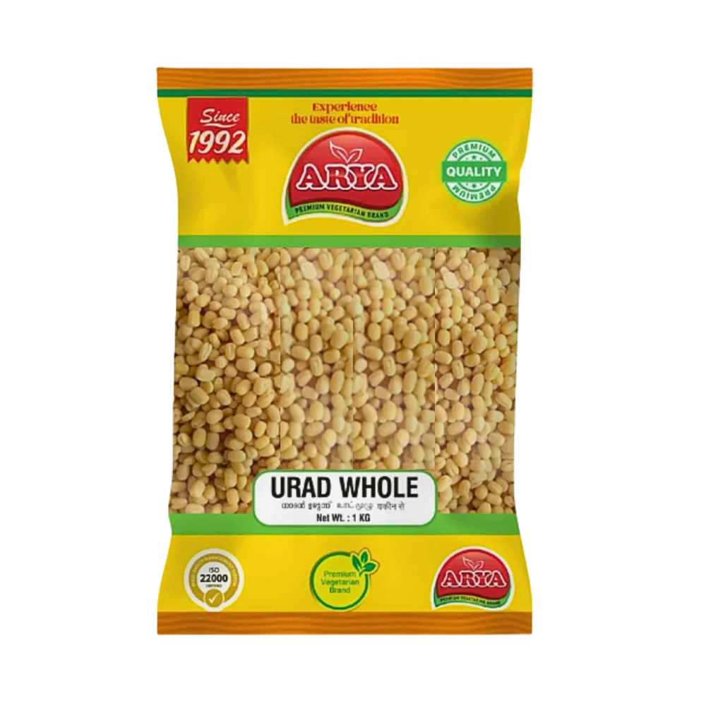 Buy Arya Foods Urad Whole 1kg online at the best price from FAIRMART.