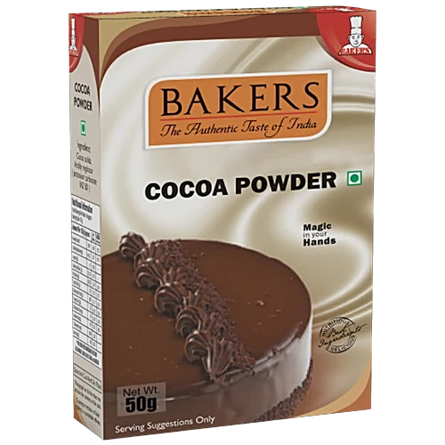 Bakers Cocoa Powder 50g