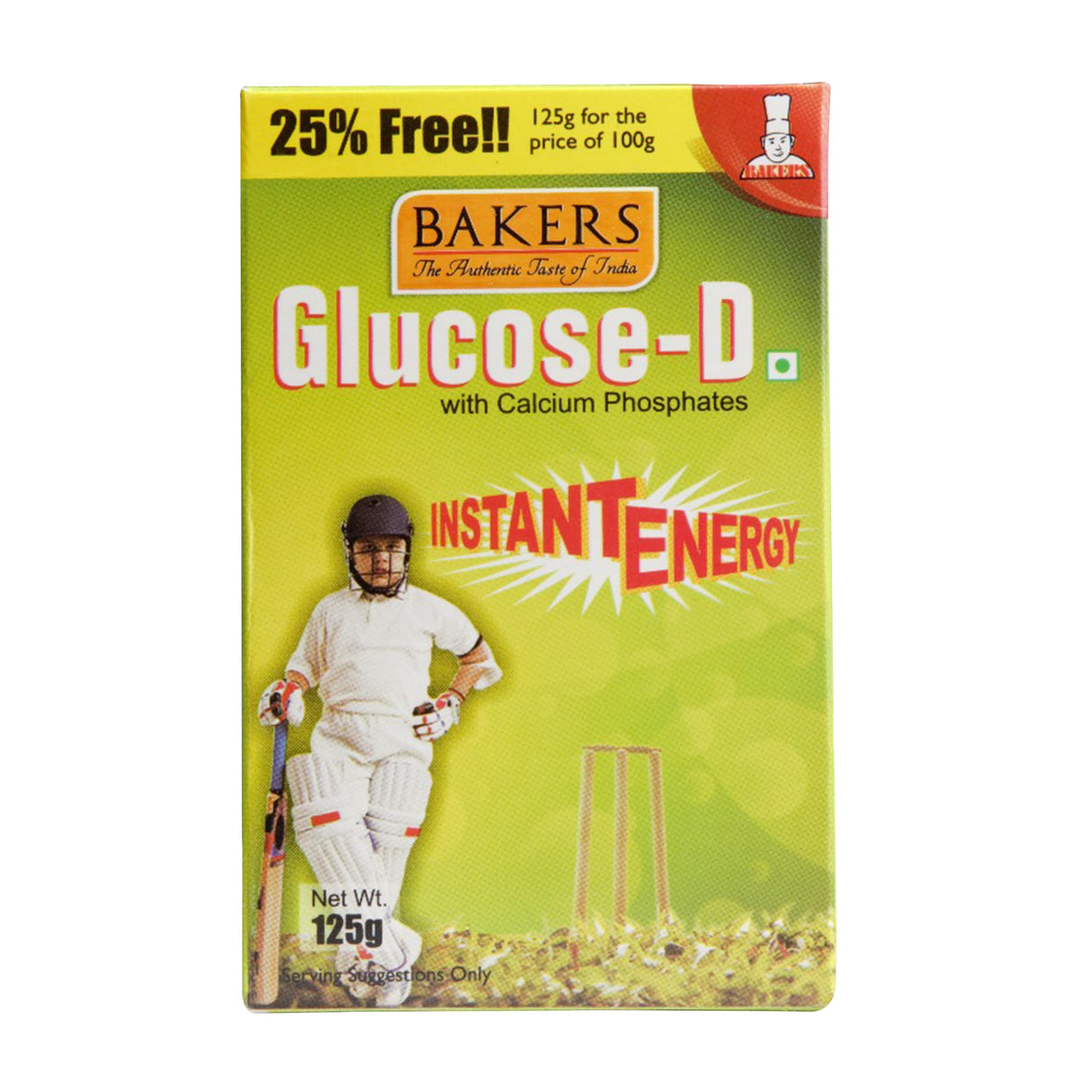 Bakers Glucose D Instant Energy Glucose Powder 125g