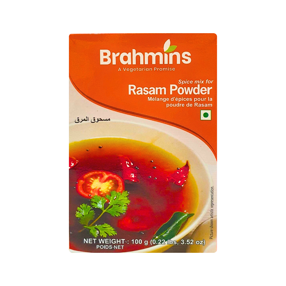 Buy Brahmins Rasam Powder 100g online at the best price from FAIRMART.