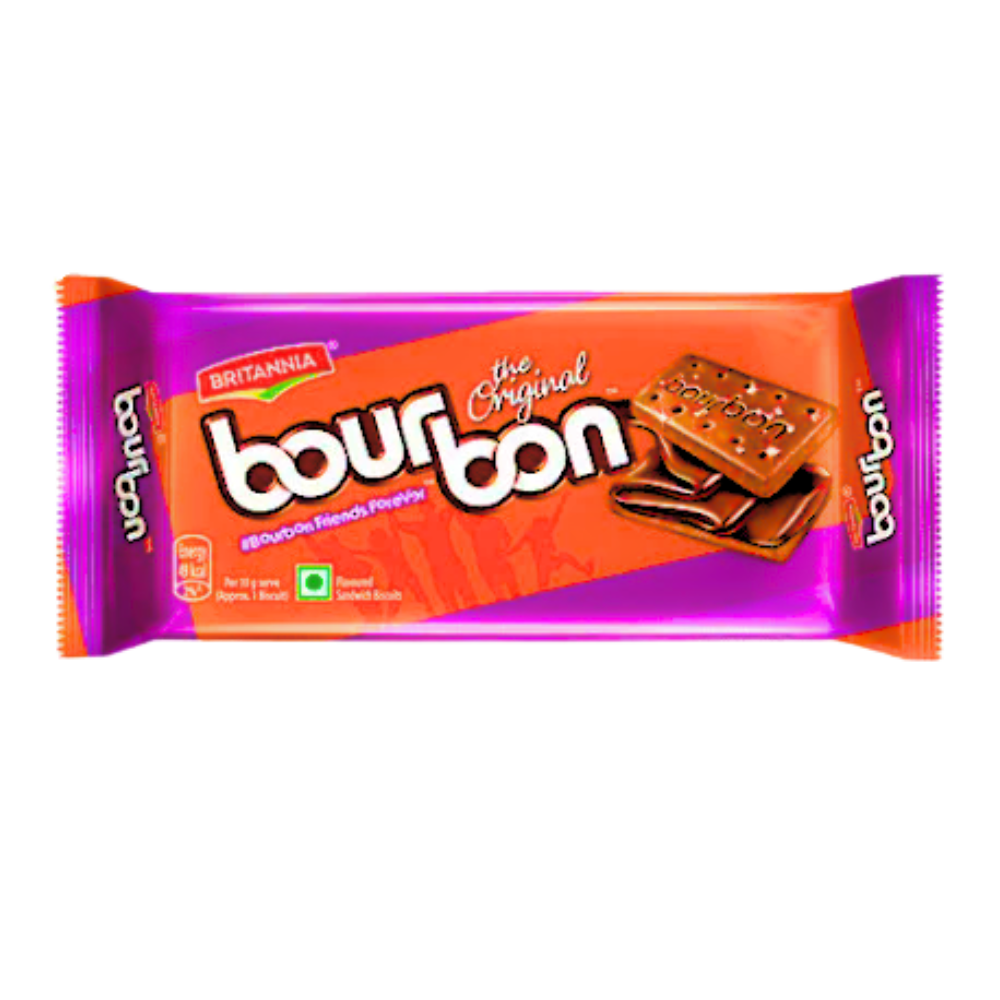 Buy Britannia Bourbon Original Biscuits 100g online at the best price from FAIRMART.