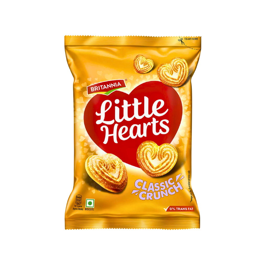 Buy Britannia Little Hearts Biscuits 75g online at the best price from FAIRMART.