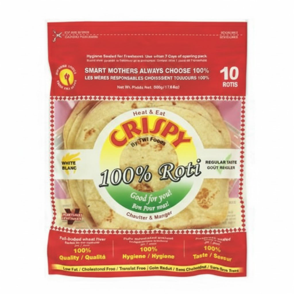 Crispy Frozen Roti White 500g
