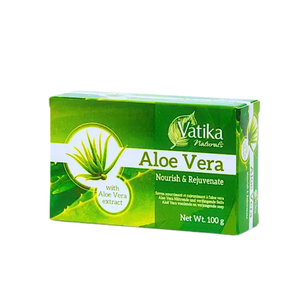 Buy Dabur Vatika Aloe Vera Soap 100g online at the best price from FAIRMART.
