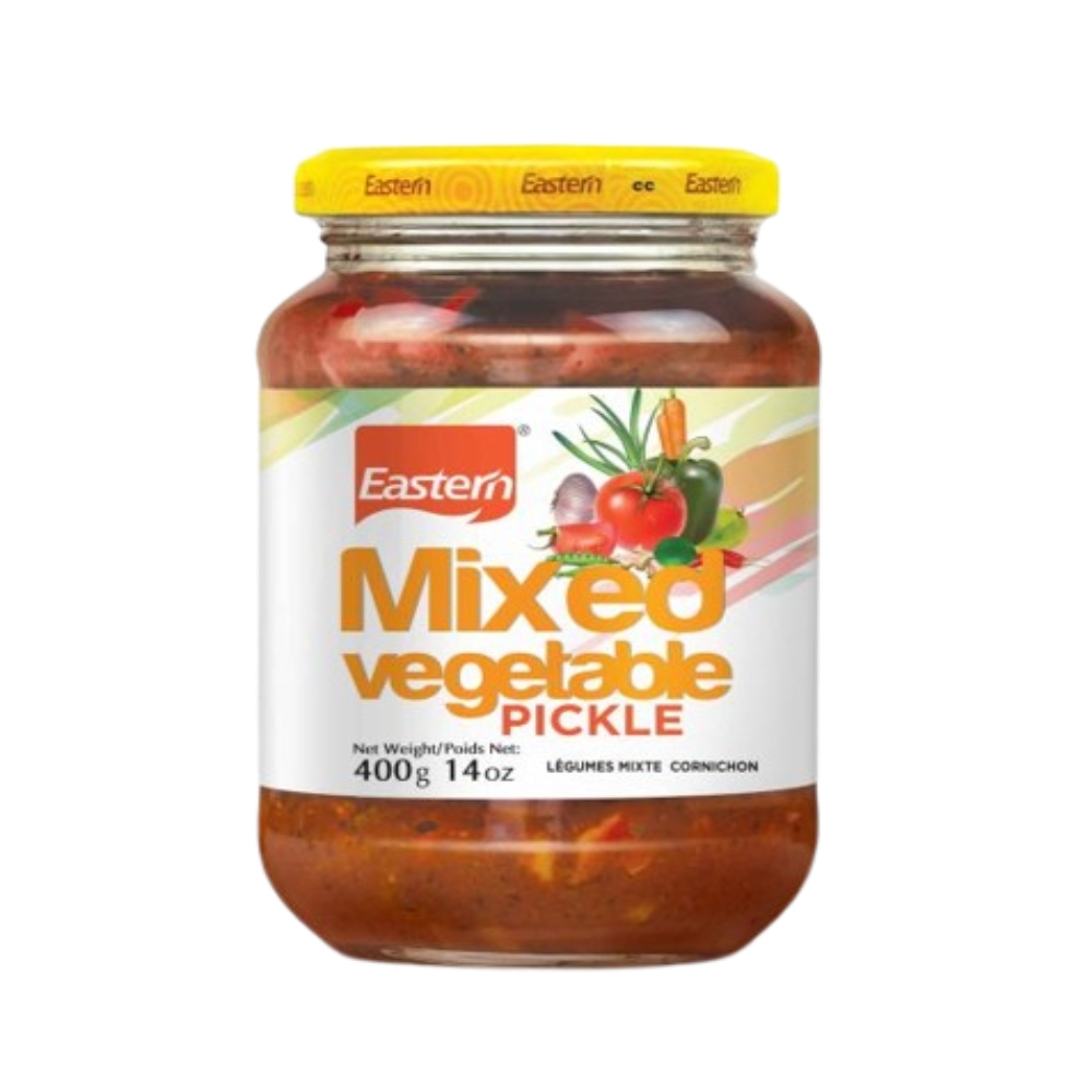 Buy Eastern Mixed Vegetable Pickle 400g Online in Fairmart UK