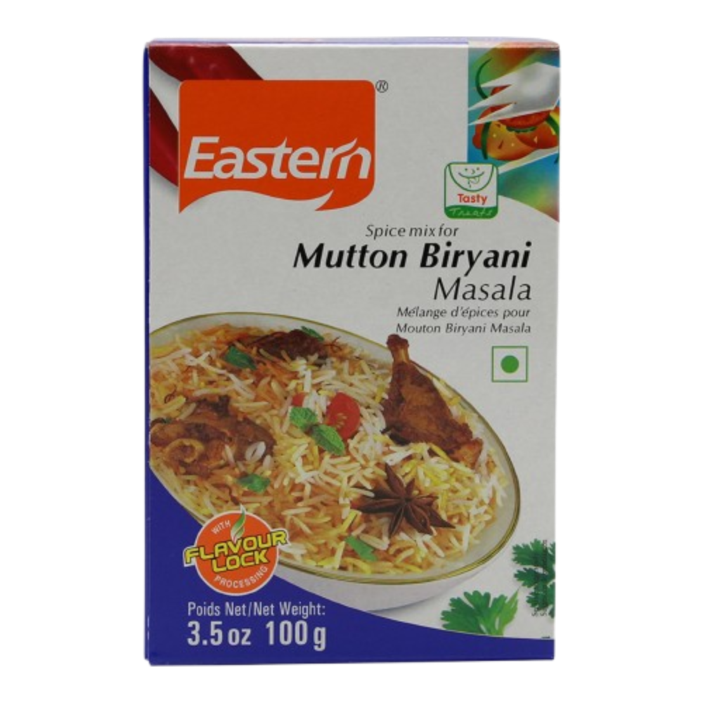 Buy Eastern Mutton Biryani Masala 100g online at the best price from FAIRMART.