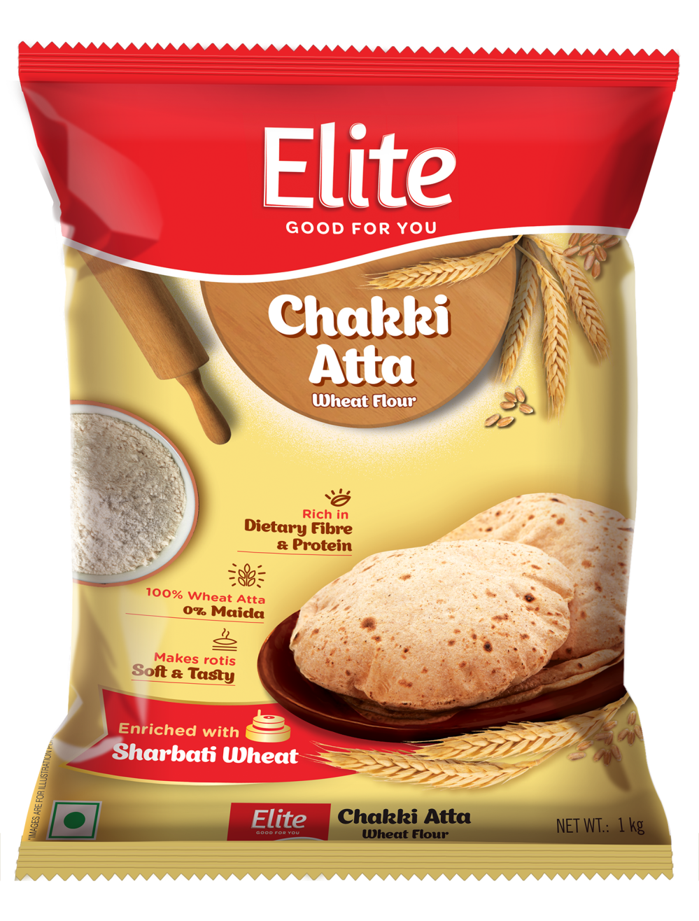 Elite Chakki Atta 2kg