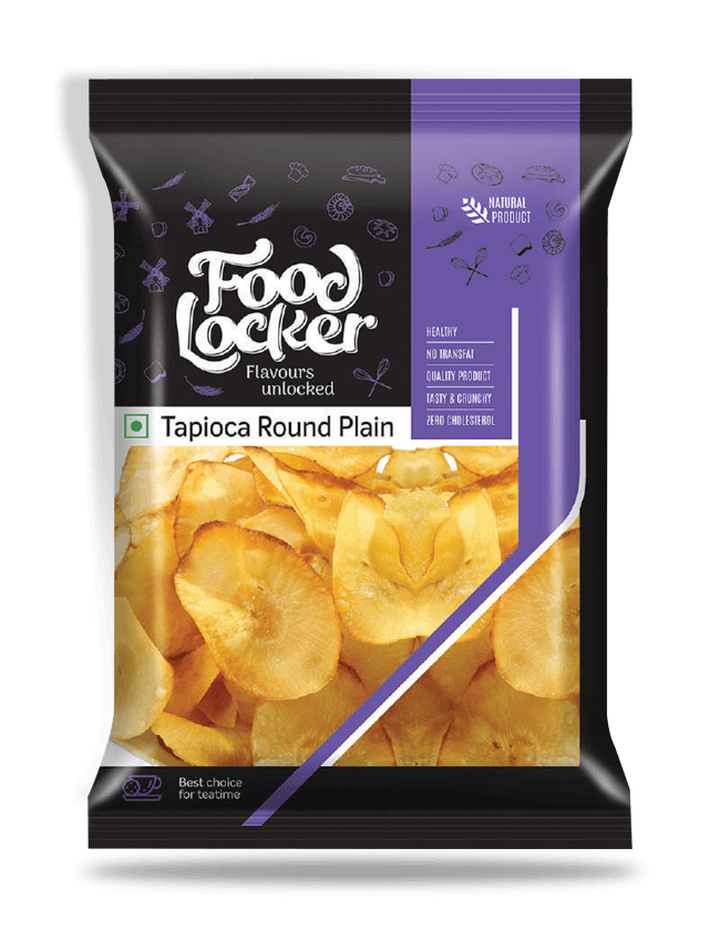 Buy Food Locker Tapioca Round Plain Chips 150g online at the best price from FAIRMART.