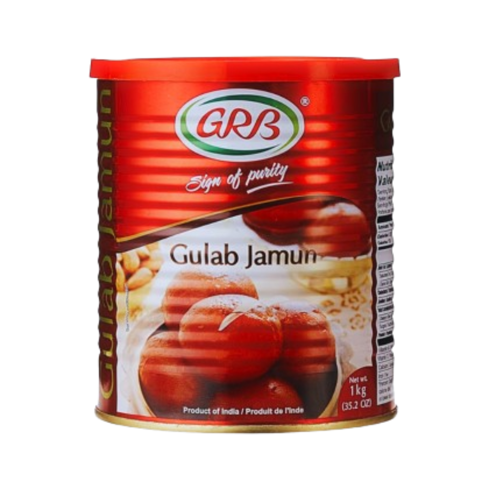 Buy GRB Canned Gulab Jamun 1kg online at the best price from FAIRMART.