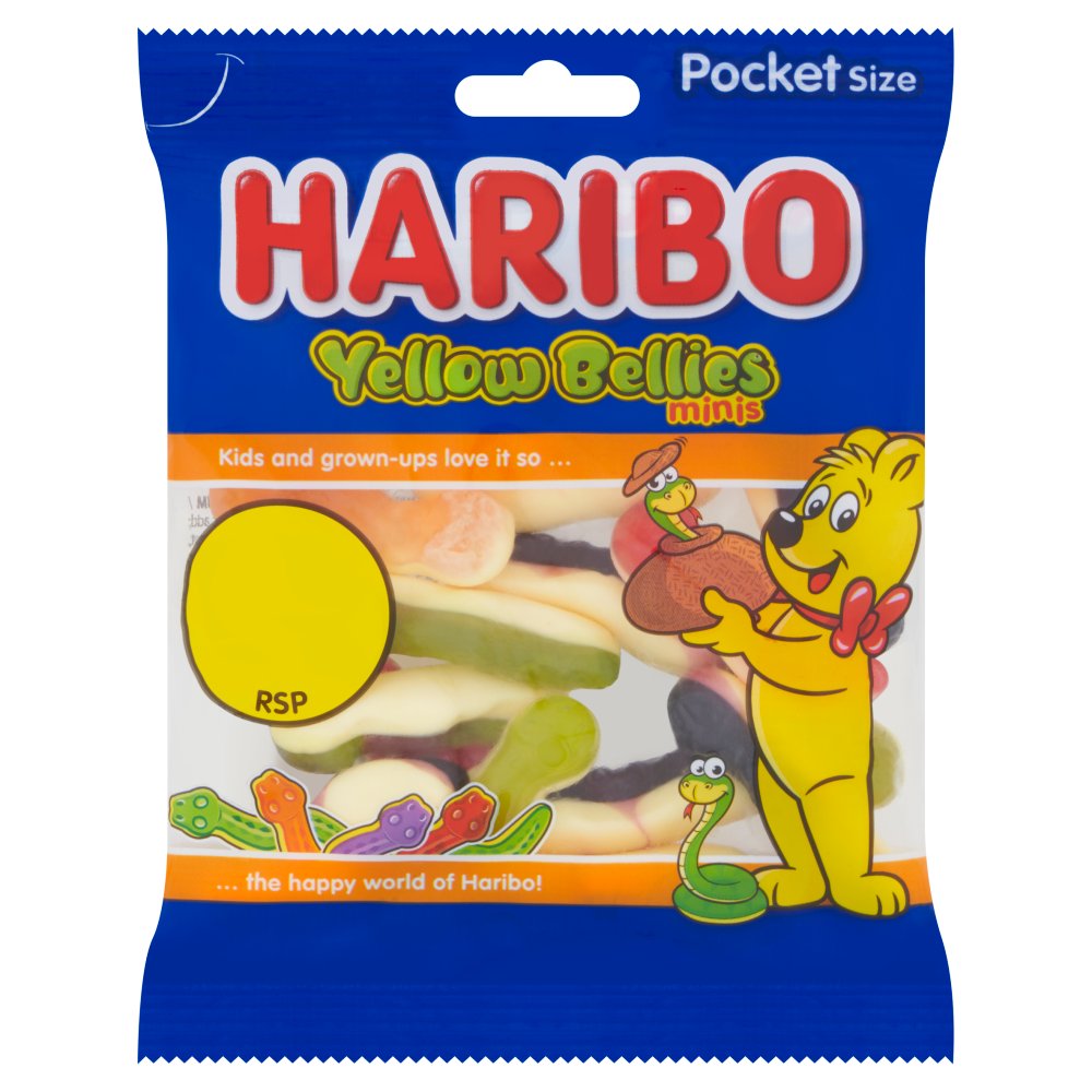Buy Haribo Yellow Bellies Minis 60g online at the best price from FAIRMART.