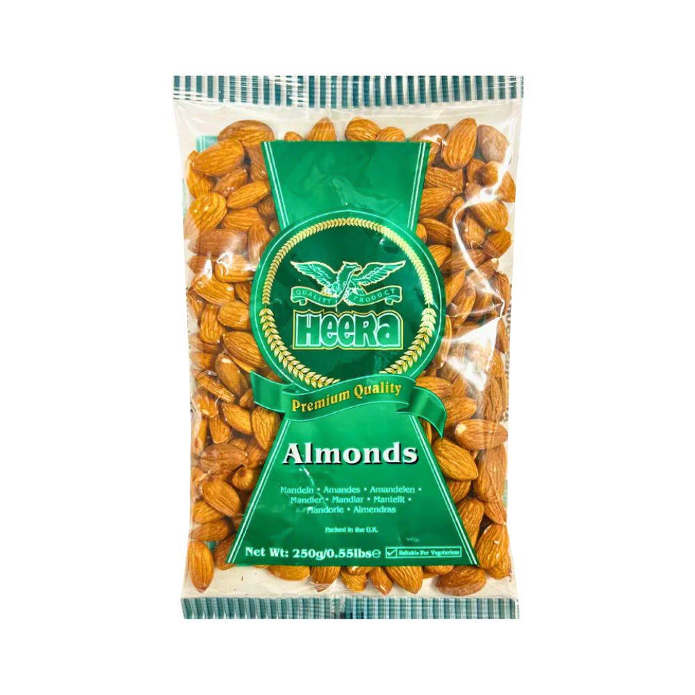 Buy Heera Almonds 250g Online in Fairmart UK