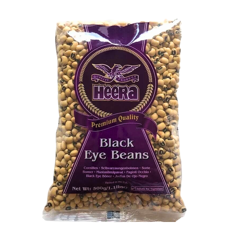 Buy Heera Black Eye Beans 500g Online in Fairmart UK