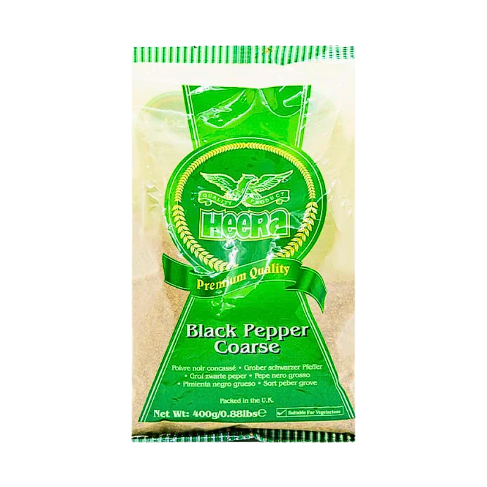 Buy Heera Black Pepper Coarse 400g Online in Fairmart UK
