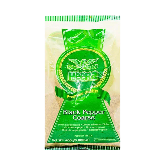 Buy Heera Black Pepper Coarse 400g Online in Fairmart UK