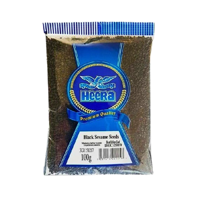 Buy Heera Black Sesame Seeds 100g Online in Fairmart UK