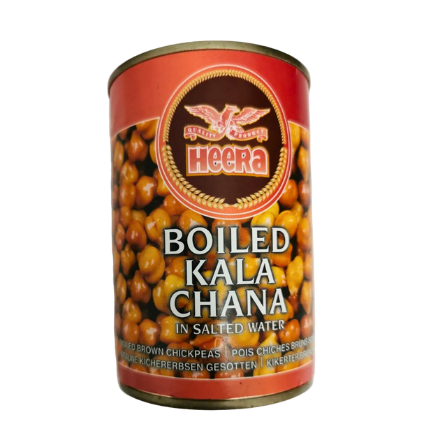 Buy Heera Boiled Kala Chana In Salted Water 400G Online in Fairmart UK