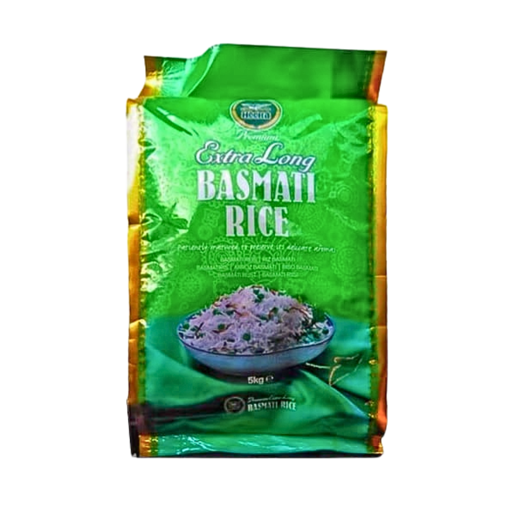 Buy Heera Extra Long Basmati Rice 5kg  Online in Fairmart UK
