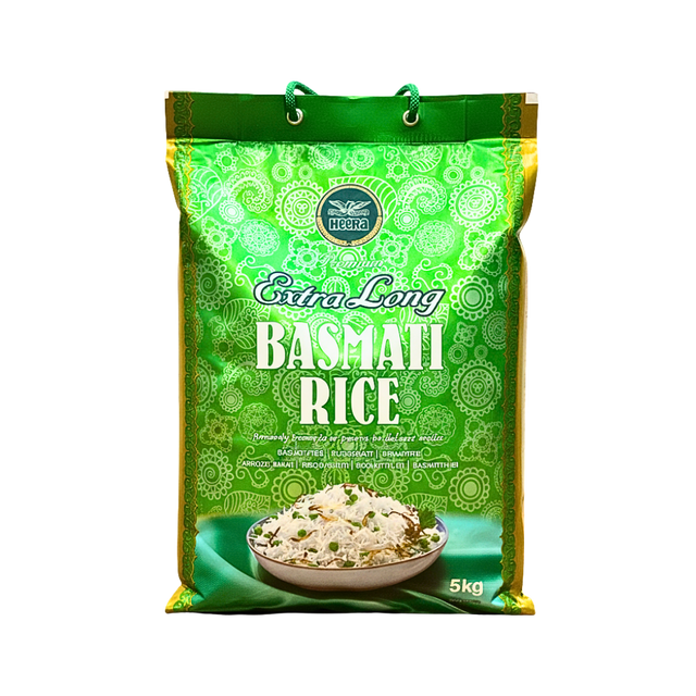 Buy Heera Extra Long Basmati Rice 5kg Online in Fairmart UK