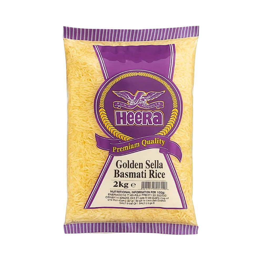 Heera Golden Sella Basmati Rice 2kg