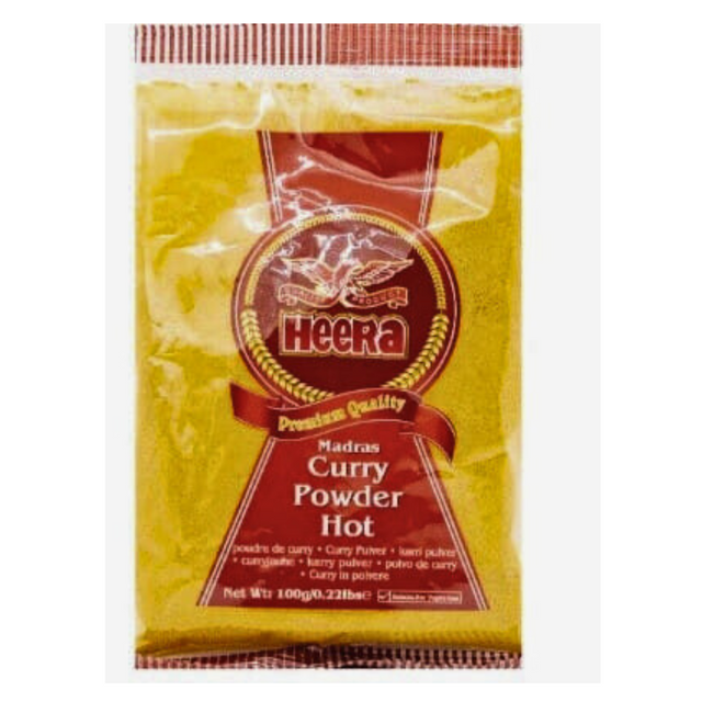 Buy Heera Hot Madras Curry Powder 100g Online in Fairmart UK