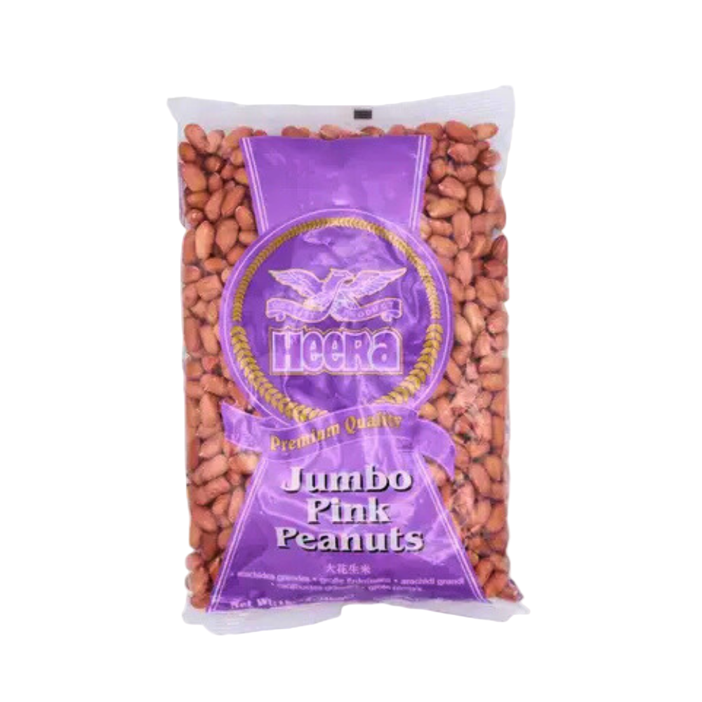 Buy Heera Jumbo Pink Peanuts 1kg Online in Fairmart UK